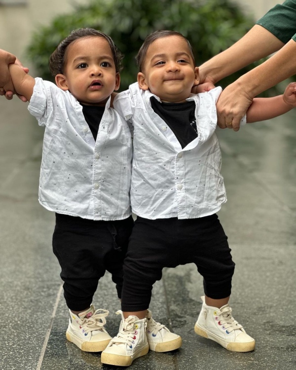 Nayanthara celebrates her twin sons first birthday at Twin Towers Malaysia