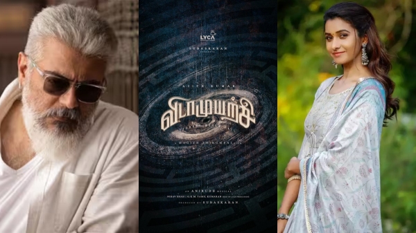 VidaaMuyarchi: Priya Bhavani Shankars photo trending from Ajiths VidaaMuyarchi shooting spot