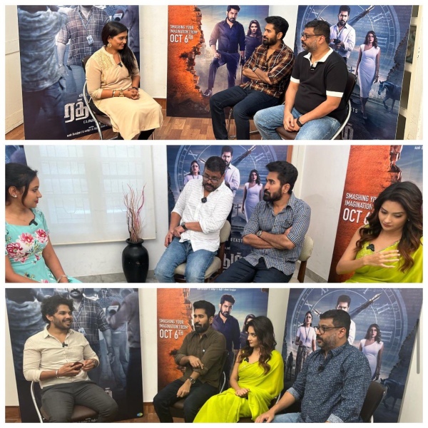 Vijay Antony attends Ratham press meet and shares why he attend this promotion