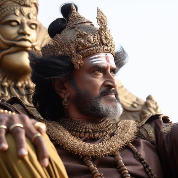 Exclusive: Rajinikanth king look with AI Magic pics definitely makes you stun