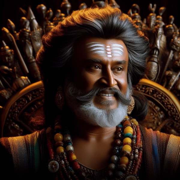 Exclusive: Rajinikanth king look with AI Magic pics definitely makes you stun