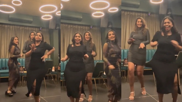 Vijay girl fans started vibing for Karu Karu Karupayi song