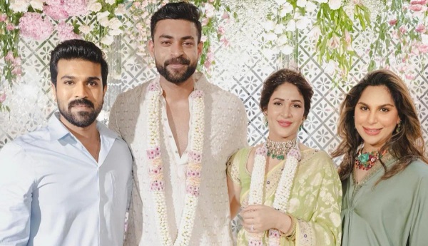Chiranjeevi, Ramcharan and their family landed to Italy for Varun Tej - Lavanya Tripathy wedding