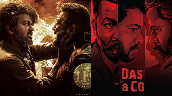  Leo Das & Co: Vijay, Arjun, Sanjay Dutts Das & Co fanmade poster trending 
