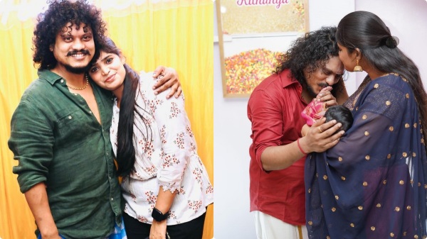 Cook with Comali Pugazh annouced his new born daughter name