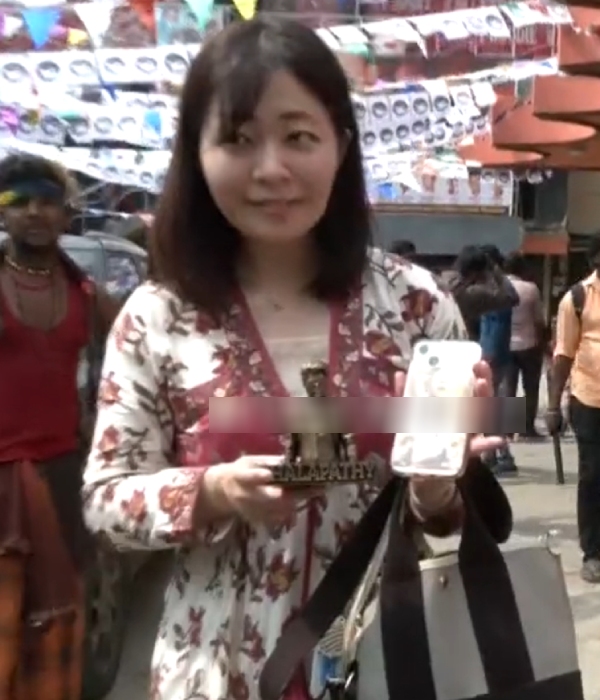 ஜப்பானில் இருந்து சென்னை வந்த ரசிகை