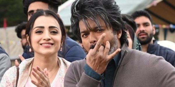 Leo movie released in Rohini theater with tight security