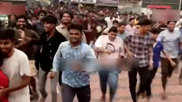 Vijay Fans rushed into the theater to watch the first ten minutes of Leo