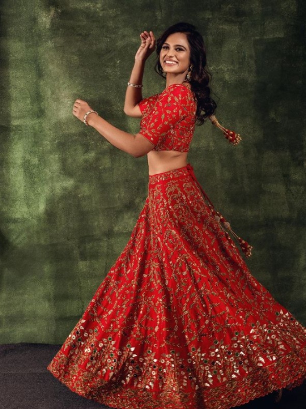 Actress Ramya pandian Navratri special photoshoot