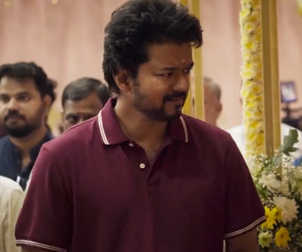 Actor Vijays Thalapathy 68 movie pooja video released and the Look of Vijay makes fans more happy