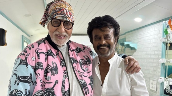 Rajinikanth works again with Amitabh Bachchan after 33 years Rajinikanth works again with Amitabh Bachchan after 33 years
