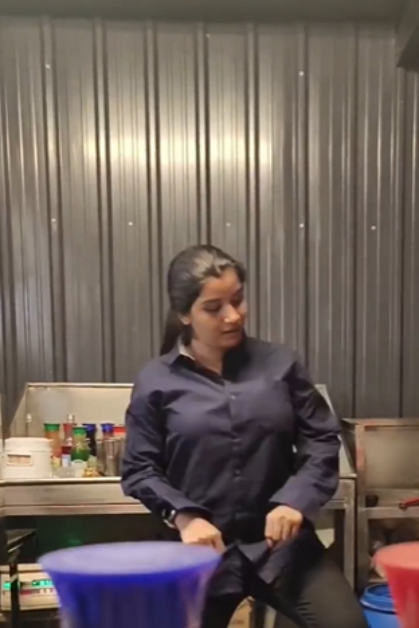 Bigg Boss Dhanalakshmi shares Karu Karu Karupaayi song reels in instagram