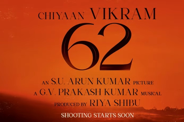 Chittha Director SU Arun Kumar roped for Chiyaan 62 