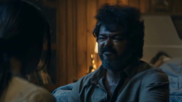 lokesh kanagaraj and vijays leo trailer bad word scene muted