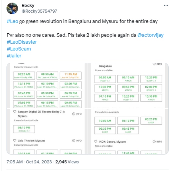 Leo Scam hashtag trending in social media by Ajith and Rajinikanth fans