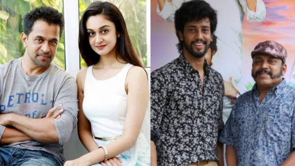 Actor Arjuns daughter Aishwarya and Thambi Ramaiahs son Umapathy got engaged today Actor Arjuns daughter Aishwarya and Thambi Ramaiahs son Umapathy got engaged today