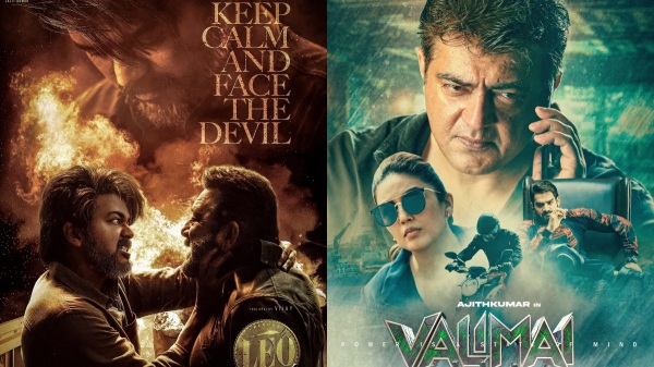 Ajith fans have started clashing with Vijay fans the release of Leo movie tomorrow Ajith fans have started clashing with Vijay fans the release of Leo movie tomorrow