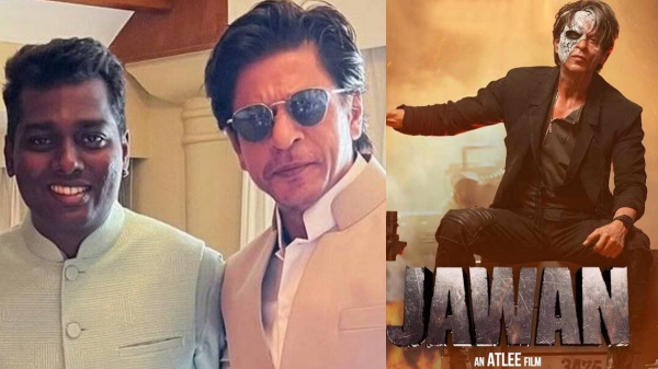 Actor Shah rukh khan -Atlee combination going to join for new movie it seems Actor Shah rukh khan -Atlee combination going to join for new movie it seems