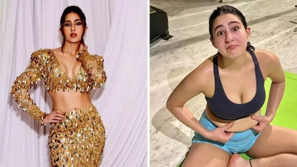 Wow! Sara Ali Khan dropped her belly fat In just two weaks