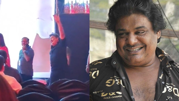 Mansoor Ali Khan mass entry at Leo Success Meet video trending