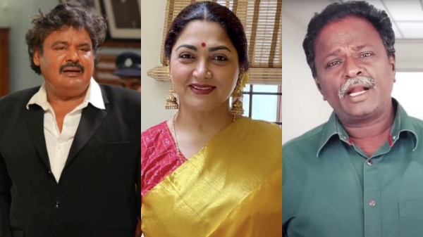 Blue Sattai Maran asks Kushboo to raise voice on Manisha Yadav Seenu Ramasamy issue Blue Sattai Maran asks Kushboo to raise voice on Manisha Yadav Seenu Ramasamy issue