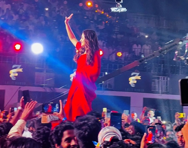 Trisha funny speech at Leo Success Meet grabs more fans attention