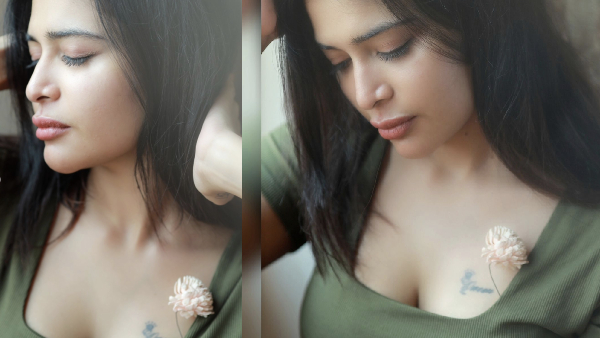 Actress dharsha gupta instagram post trending on internet