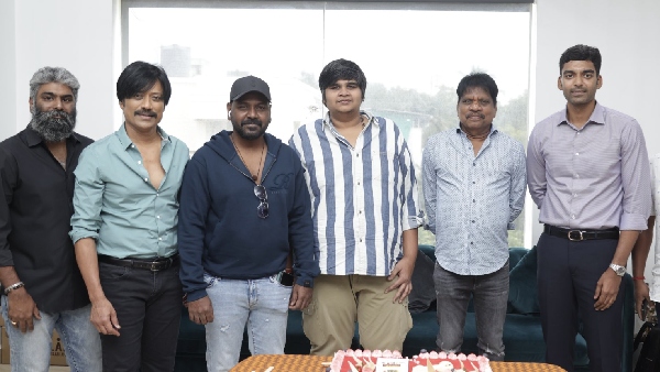 Director karthik subbarajs Jigarthanda XX movie team celebrates success meet Director karthik subbarajs Jigarthanda XX movie team celebrates success meet