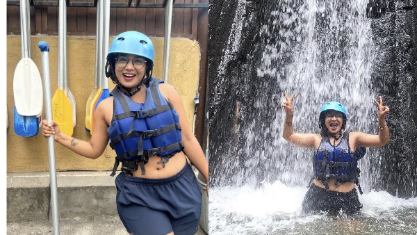 Vj Parvathy enjoys her Indonesia Bali trip and share beer bottle pic too Vj Parvathy enjoys her Indonesia Bali trip and share beer bottle pic too