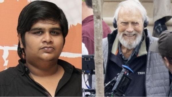 Clint Eastwood works at his 93rd age photo shared by Karthik Subbaraj Clint Eastwood works at his 93rd age photo shared by Karthik Subbaraj