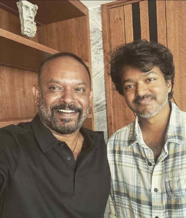 Actress Laila joined with Vijays Thalapathy 68 movie in Re entry