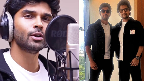 Actor Dhruv Vikram sung special song for Actor Nani
