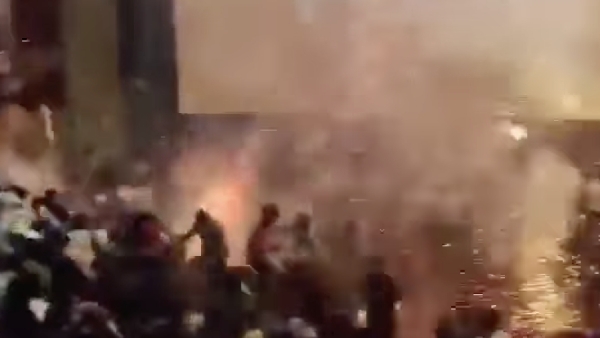 Tiger 3: Salman Khan fans lighting firecrackers in a theater Video is trending Tiger 3: Salman Khan fans lighting firecrackers in a theater Video is trending