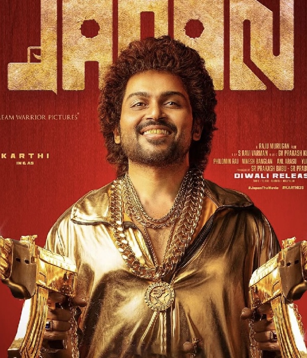 Actor Karthi joined pre release event of Japan movie in Dubai