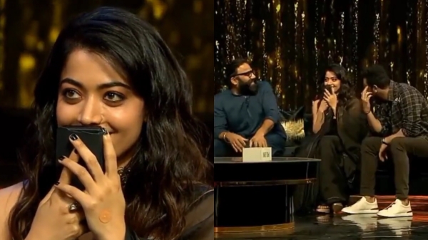 Rashmika Mandanna and Vijay Deverakonda phone talks at Balakrishna show confirms the love connection Rashmika Mandanna and Vijay Deverakonda phone talks at Balakrishna show confirms the love connection