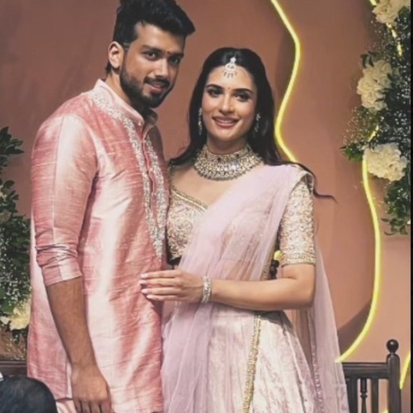 Actor Kalidas Jayaram engaged with famous model Tarini Kalingarayar