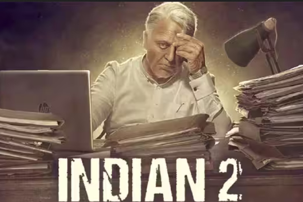 Actor Kamal haasans Indian 2 movie shooting spot scene leaked in social media