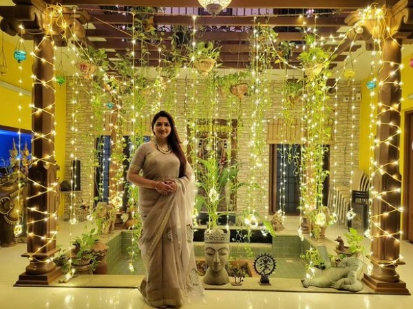 Kushboo Sundar celebrates Diwali and shares super cool photos