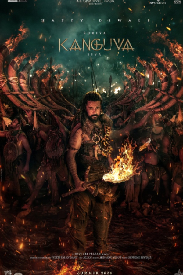  Kanguva: Suriyas Kanguva special poster released for Diwali