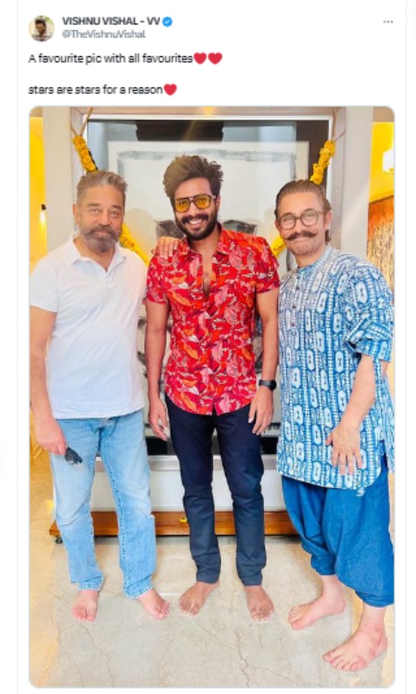 Lal Salaam actor Vishnu Vishal clearly gives his explain about Superstar caption controversy