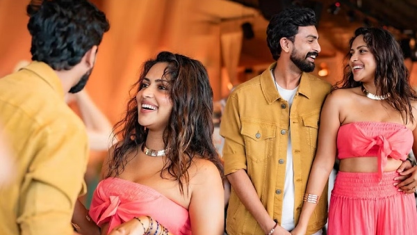 actress amala paul romance with her husband video trending on social media