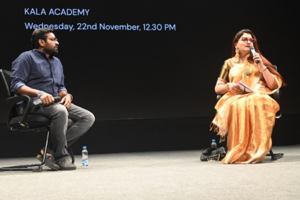 Vijay Sethupathi opens up about Kushboo Sundar questions at Goa IFFI 54 Vijay Sethupathi opens up about Kushboo Sundar questions at Goa IFFI 54