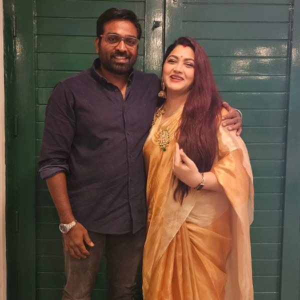 Vijay Sethupathi opens up about Kushboo Sundar questions at Goa IFFI 54 Vijay Sethupathi opens up about Kushboo Sundar questions at Goa IFFI 54