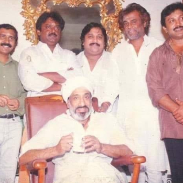  Rajini: Superstar Rajini photo with Sivaji and Vijayakanth is trending 