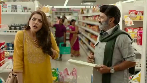 Balakrishna calls Kajal Aggarwal aunty in Bhagavanth Kesari scene gets trolled