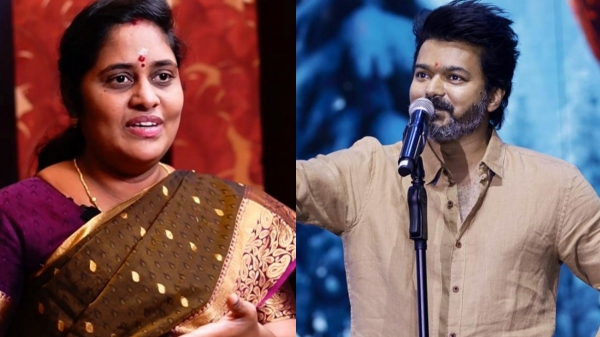 Rajeshwari Priya slams Vijay speech at Leo Success Meet