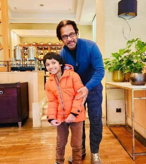 விடாமுயற்சி ஷூட்டிங் ஸ்பாட்டில் ஆத்விக் அஜித்