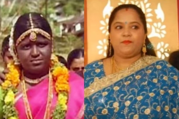 Magudam movie alagumani comedy actress latest photos trending on social media Magudam movie alagumani comedy actress latest photos trending on social media