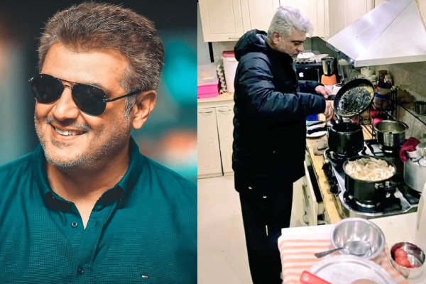 Actor Ajith Cooked Chicken gravy for Vidaamuyarchi team in his free time