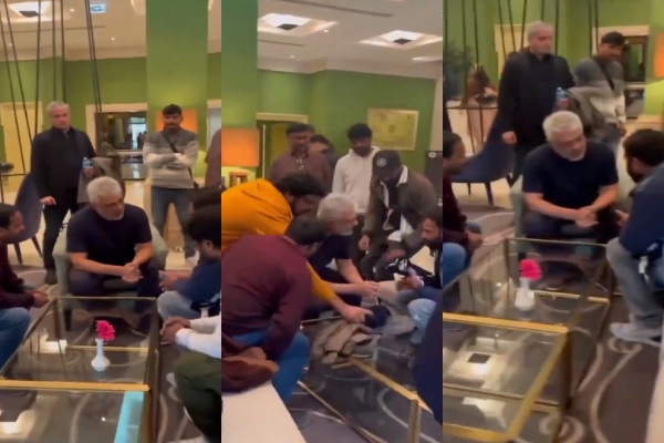  VidaaMuyarchi: Fans meet Ajithkumar from VidaaMuyarchi shooting spot